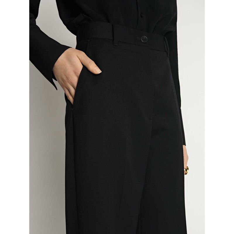 Veronika Maine Wool Wide Leg Pant image number 5